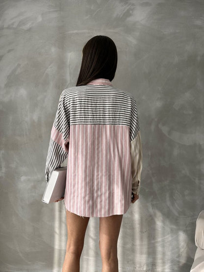 Chemise Rayée - Poudre & Pierre